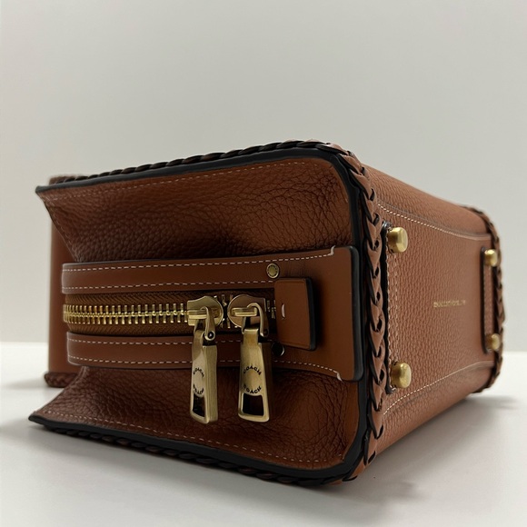 1941 Coach Rogue 20 With Braids In Burnish Amber & Matching Wallet - Picture 6 of 13